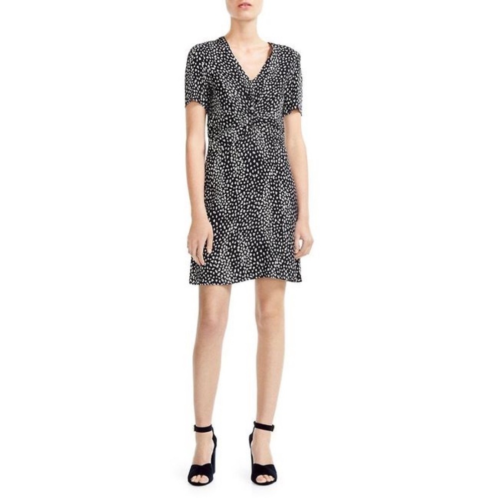 NWT Maje Ripi Animal Print MiniDress